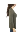 Tee-shirt kaki femme T40 manches 3/4 Mexx coton