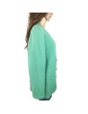 Gilet vert d’eau Devernois femme T48 chic et chaud