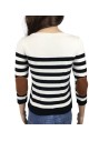 Pull rayé noir et blanc H&M T34