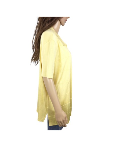 Gilet jaune chic Naulover femme T48