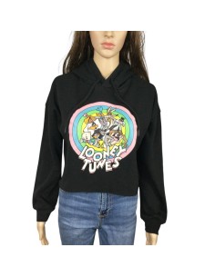 Sweat noir Looney Tunes pastel Jennyfer T34