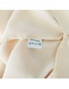 Chemisier vintage abricot brodé T40 Marie Pomme