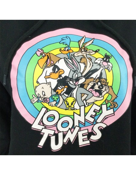 Sweat noir Looney Tunes pastel Jennyfer T34