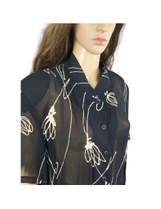 Chemise voile longue T50 Christine Laure chic été 2