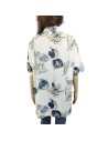 Chemisier blanc bleu chic T48 Un Jour Ailleurs été