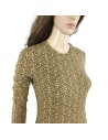 Pull ocre près du corps Monoprix T38 doux et léger