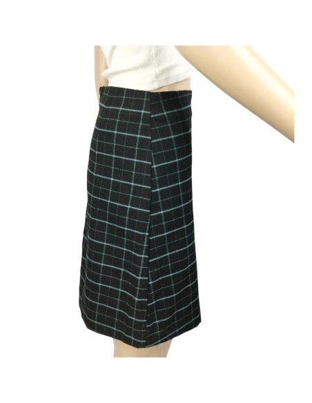 Jupe noire rayée Esmara T38 droite style classique