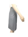 Jupe crayon grise T40 doublée style tailleur classique