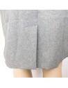 Jupe crayon grise T40 doublée style tailleur classique