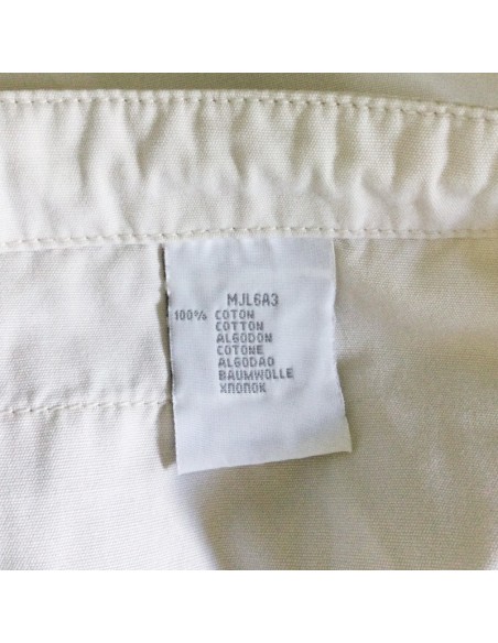 Jupe courte crème Naf Naf T38 coton avec poches