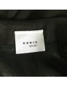 Jupe crayon grise AKRIS T38 laine vierge tailleur chic