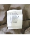 Jupe bohème taupe H&M T38 mi-longue coton doublée