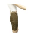 Mini jupe marron femme Vera Lucci T36 moulante élastique
