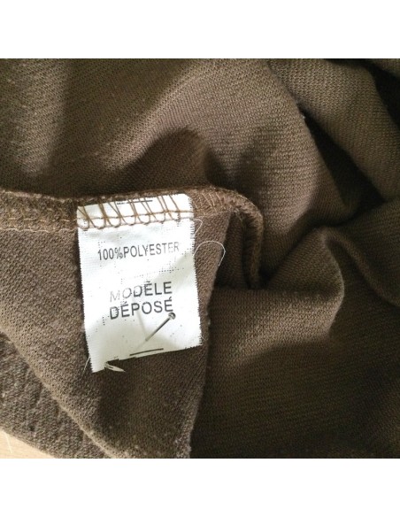 Mini jupe marron femme Vera Lucci T36 moulante élastique