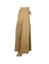 Jupe camel mi-longue femme Soft Grey T36 fluide chic