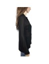 Chemise femme noire transparente New Look T38 manches longues