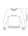 Pull noir femme Esprit T36 col rond grosses mailles