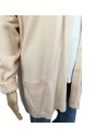 Gilet rose pâle chaud Rodier T40 femme