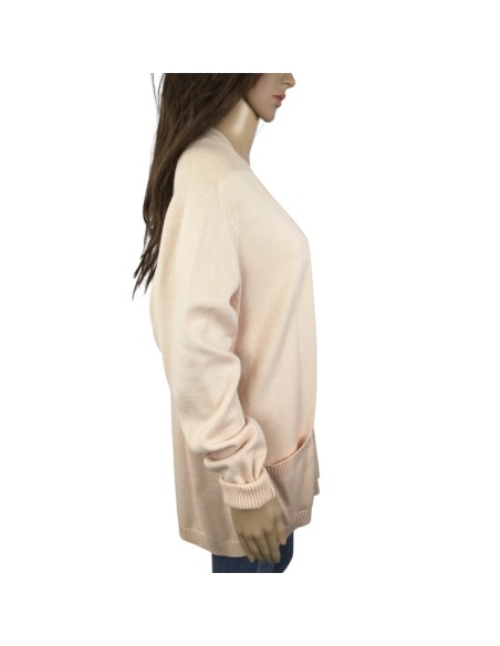Gilet rose pâle chaud Rodier T40 femme