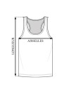 Débardeur violet maille chic T46 femme