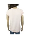 Tee-shirt rose pâle slim T40 femme été