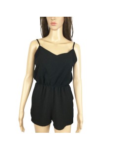 Combishort noir dos nu chic T34