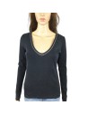 Tee-shirt Esprit bleu marine T40 avec strass